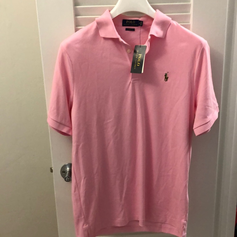 Pink Polo RL men’s M Classic Fit new with tags.
